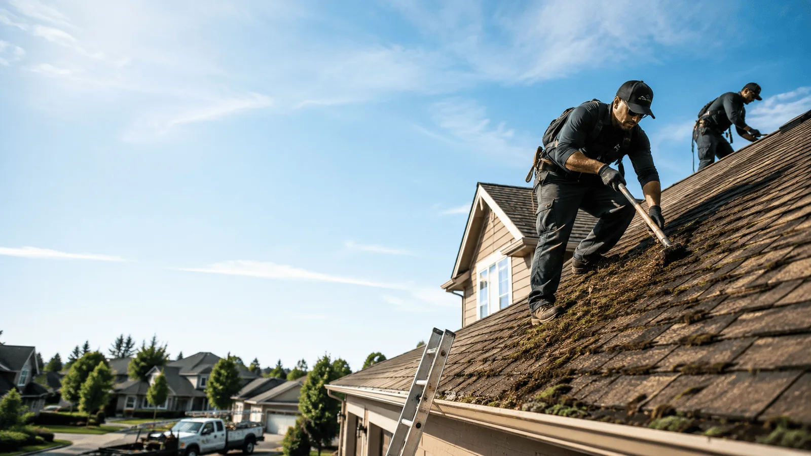 Roof Moss Removal in Lamar, OK near me